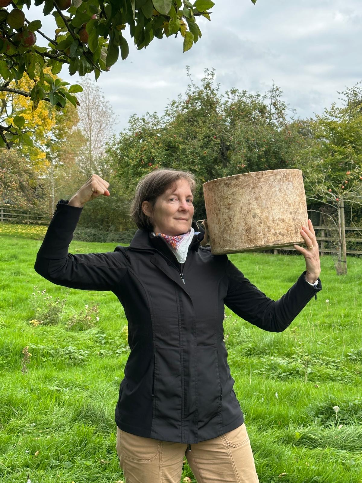 Strong truckle cheese